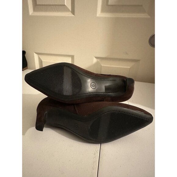 Universal Thread Women’s Taylor Kitten Heel Ankle Boots Dark Brown size 6 NWT - Picture 7 of 8